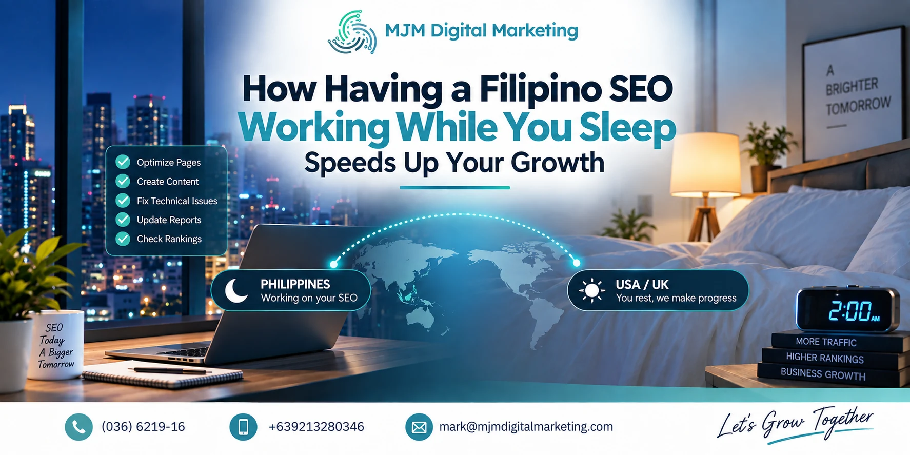 How Having a Filipino SEO Working While You Sleep Speeds Up Your Growth